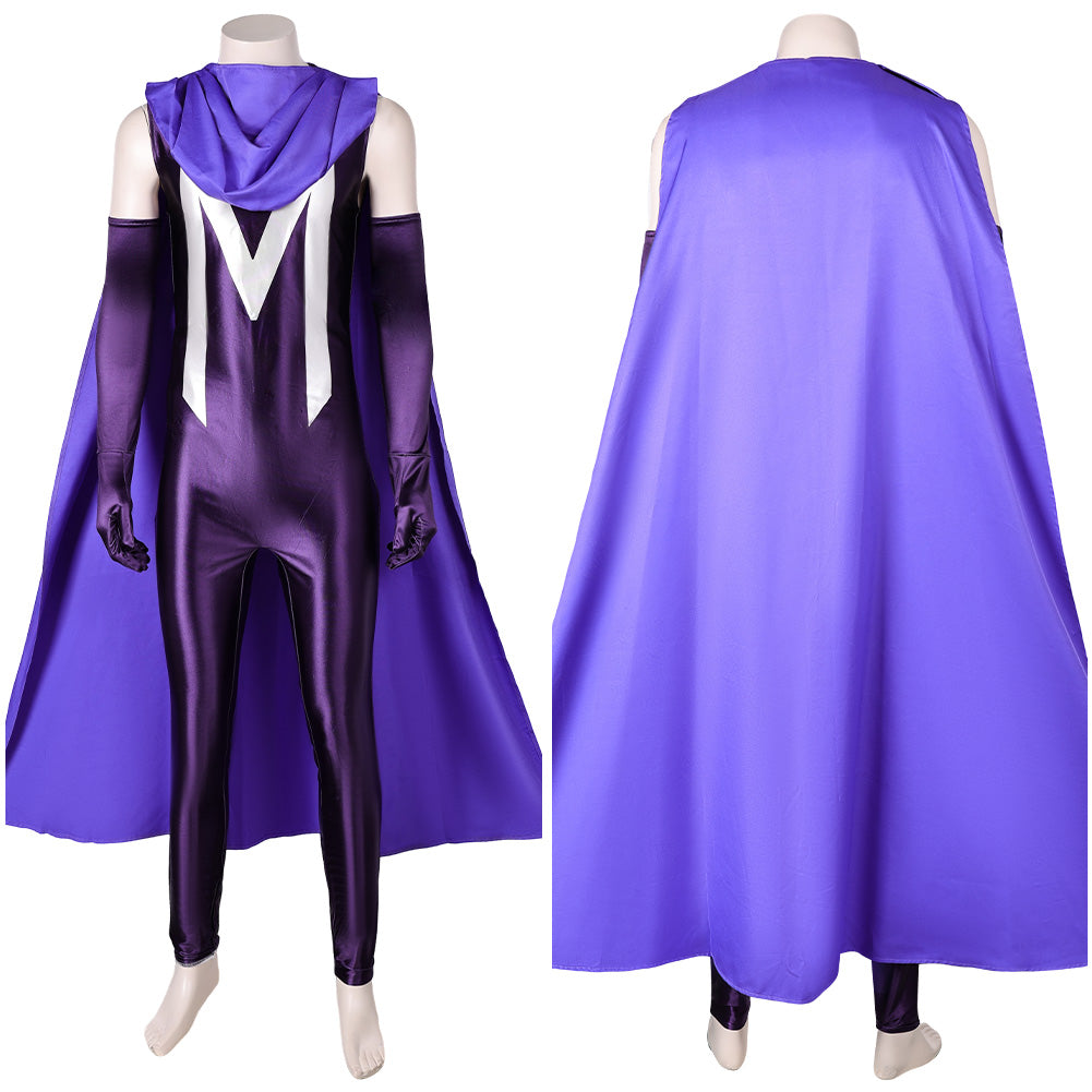 X-Men '97 Magneto lila Cosplay Kostüm Set Outfits