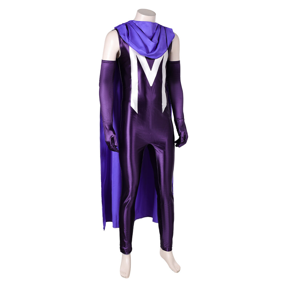 X-Men '97 Magneto lila Cosplay Kostüm Set Outfits