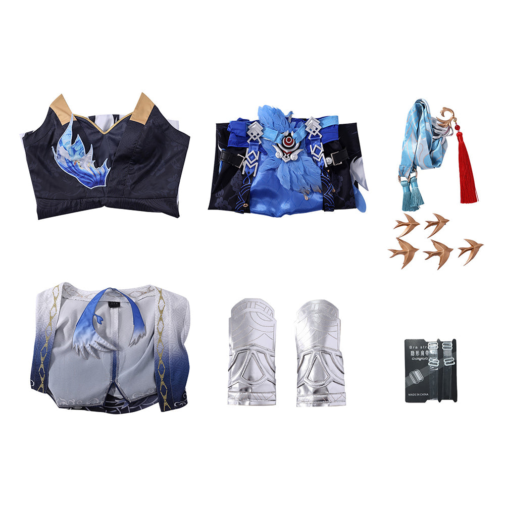 Yangyang: Xuanling Kostüm Set Wuthering Waves Yangyang: Xuanling Cosplay Outfit
