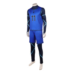 Yoichi Isagi blau Uniform BLUE LOCK Team Z Uniform Cosplay Outfit