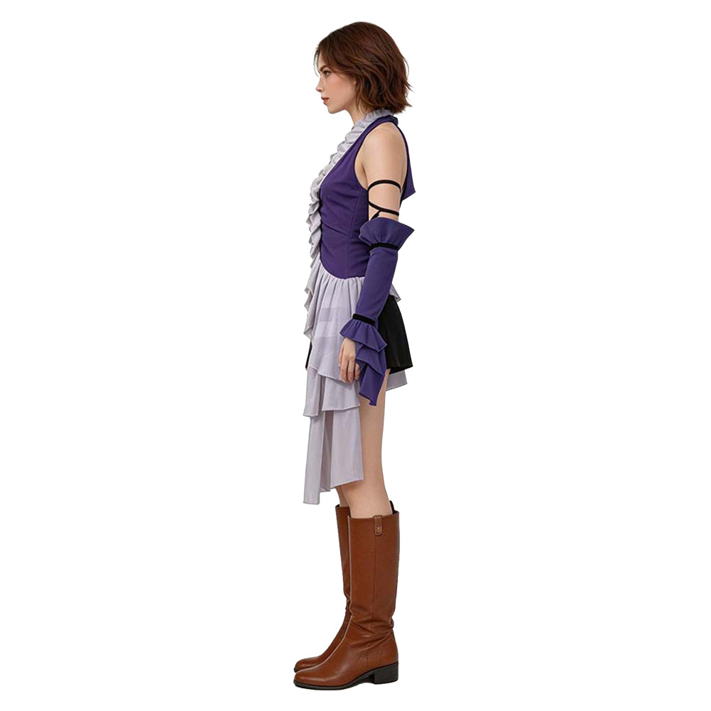 Yuna Kostüm Set Final Fantasy Yuna Cosplay Outfit 