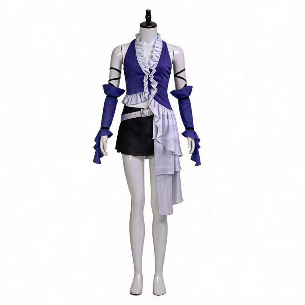Yuna Kostüm Set Final Fantasy Yuna Cosplay Outfit 
