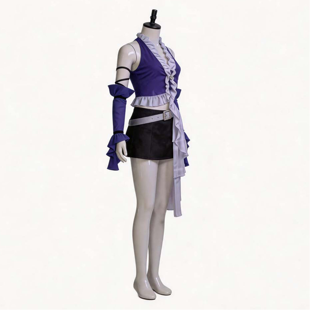 Yuna Kostüm Set Final Fantasy Yuna Cosplay Outfit 