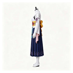 ​Yuna Kostüm Set Japanischer Kimono Final Fantasy Yuna Cosplay Outfit