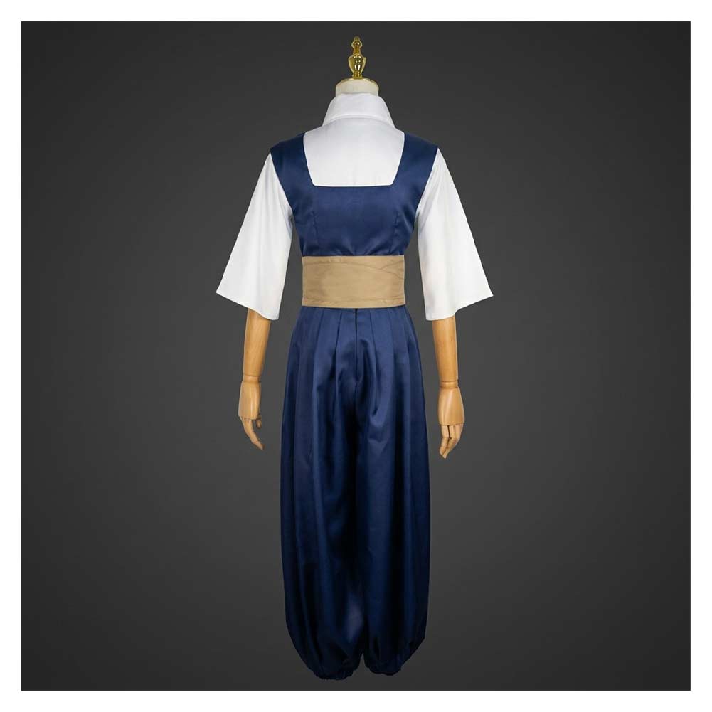 Zanka Nijiku grau Kostüm Set GACHIAKUTA Zanka Cosplay Outfit
