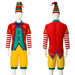 Zirkus Clown Kostüm Set Vintage Karneval Narr Cosplay Outfit