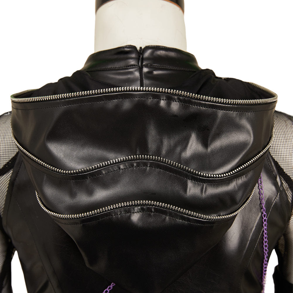 Zoey schwarz Kostüm Set Kpop Demon Hunters Huntrix Zoey Cosplay Outfits