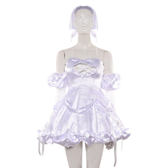 Zombie Stage AU Sua weiß Outfit Alien Stage Sua Cosplay Kostüm