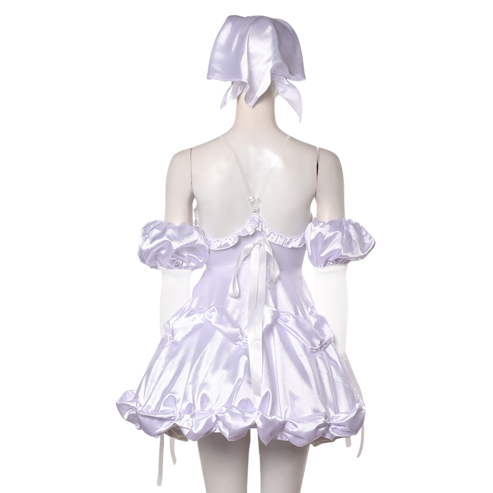 Zombie Stage AU Sua weiß Outfit Alien Stage Sua Cosplay Kostüm
