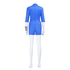 Zombies 4: Dawn of the Vampires Addison Wells blau Jumpsuit 
