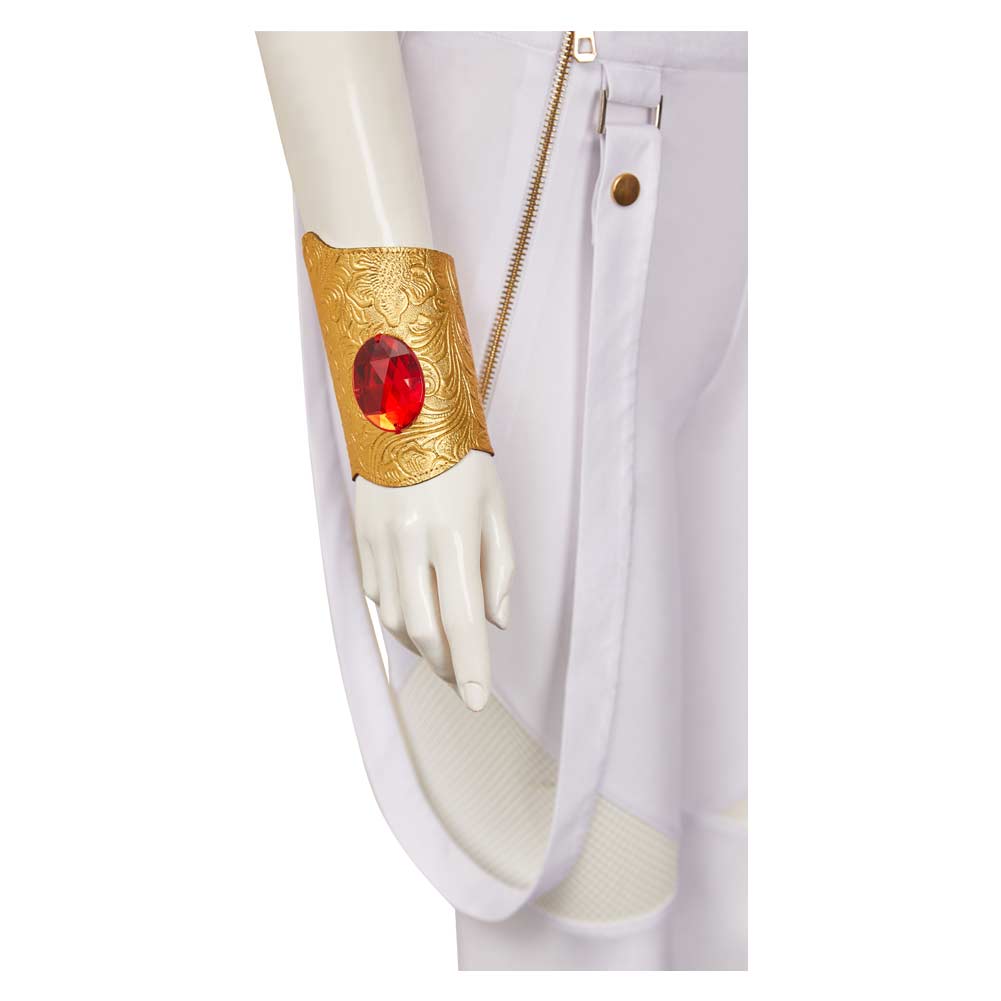Zombies 4: Dawn of the Vampires Nova Bright weiß Kostüm Cosplay Outfits