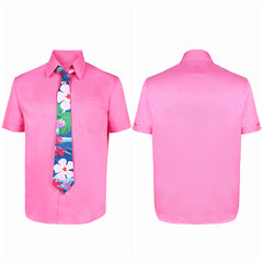 Zoomania 2025 Nick Wilde rosa Hemd Zootopia Nick Cosplay Outfits