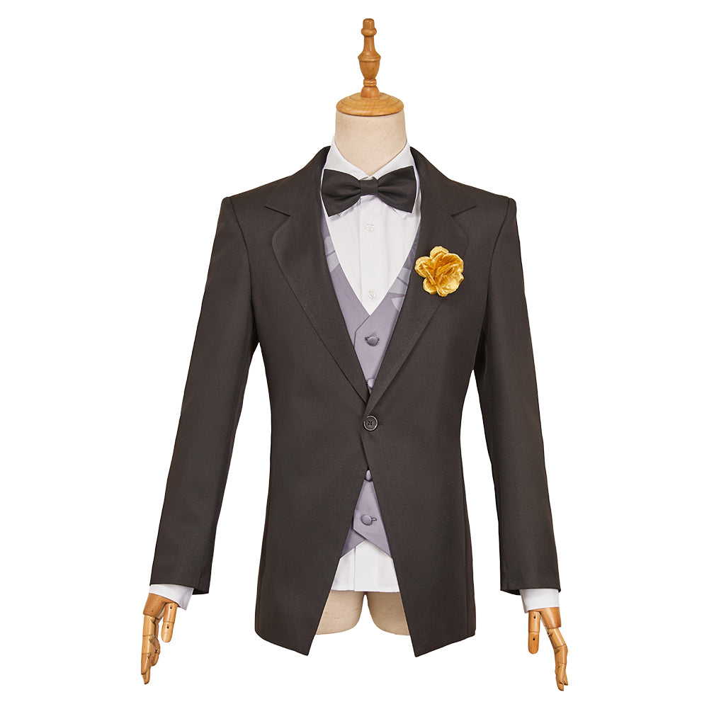 Zootopia 2025 Nick Wilde schwarz Anzug Zoomania Nick Cosplay Outfits