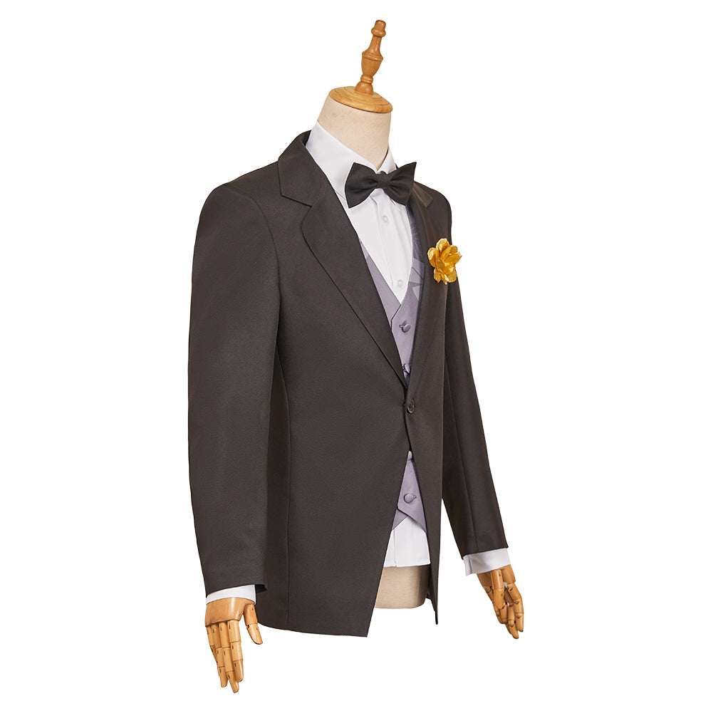 Zootopia 2025 Nick Wilde schwarz Anzug Zoomania Nick Cosplay Outfits
