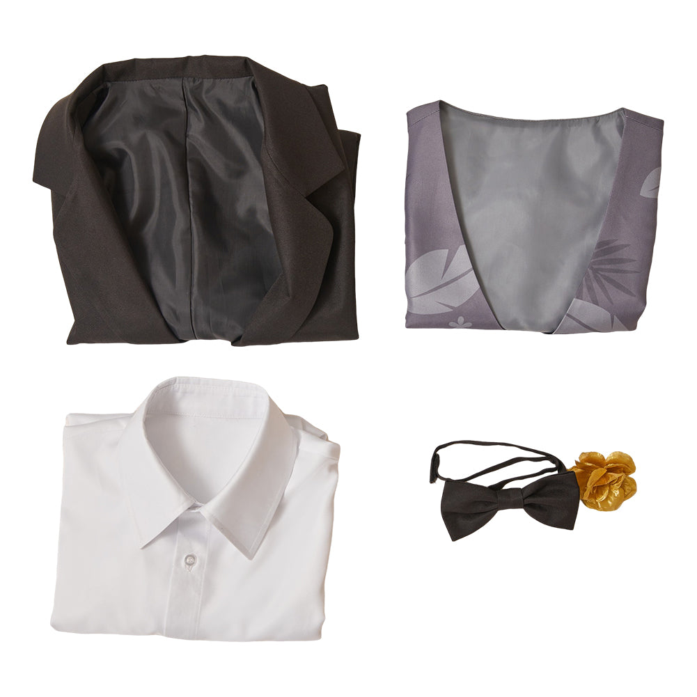 Zootopia 2025 Nick Wilde schwarz Anzug Zoomania Nick Cosplay Outfits
