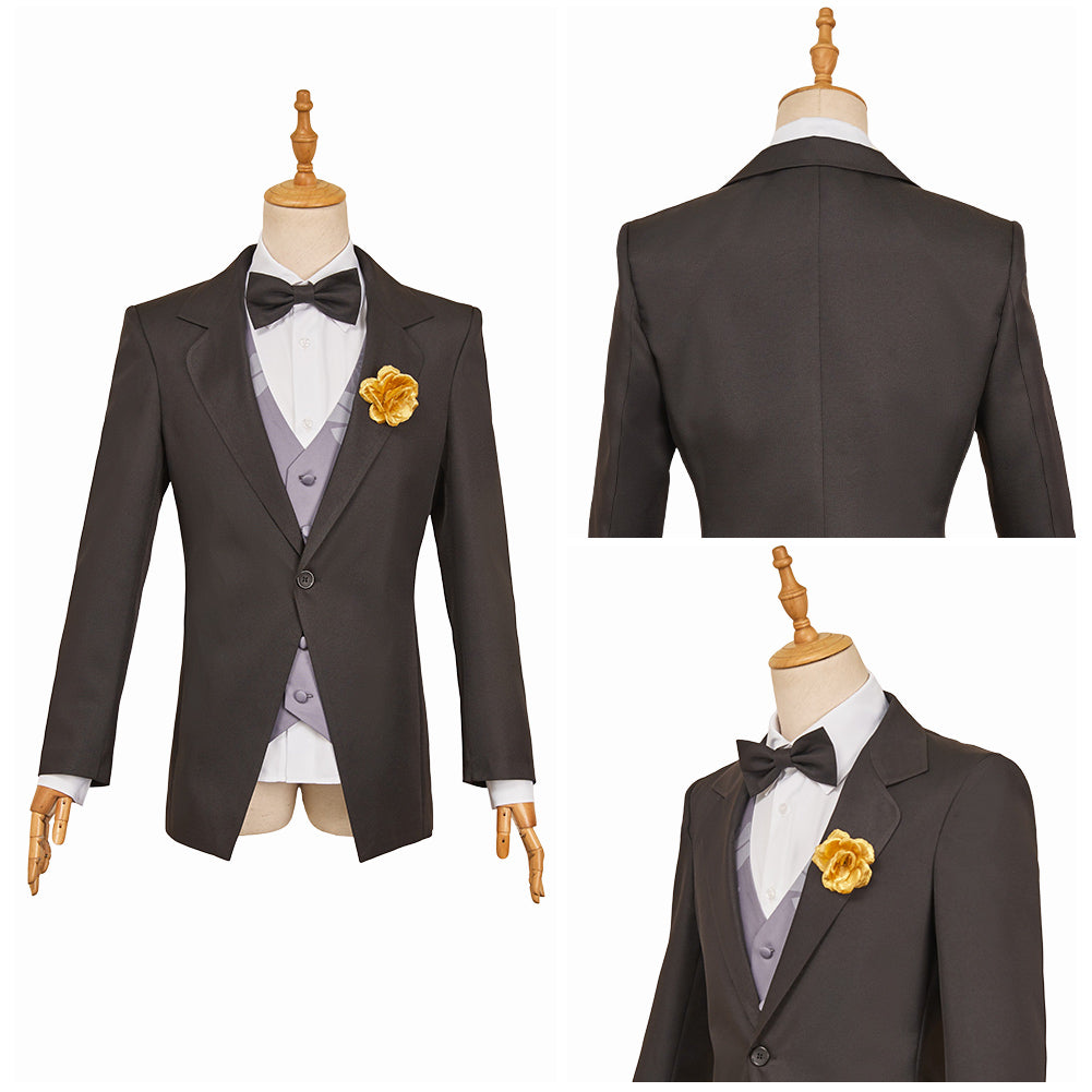 Zootopia 2025 Nick Wilde schwarz Anzug Zoomania Nick Cosplay Outfits
