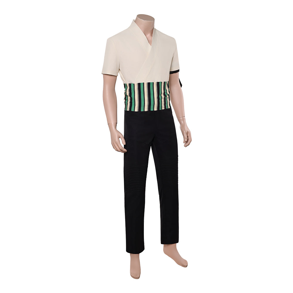 Zoro Kostüm Set One Piece Roronoa Zoro Cosplay Outfit 
