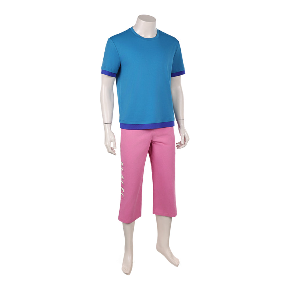Zoro ONE PIECE blau Outfit Roronoa Zoro Cosplay Kostüm