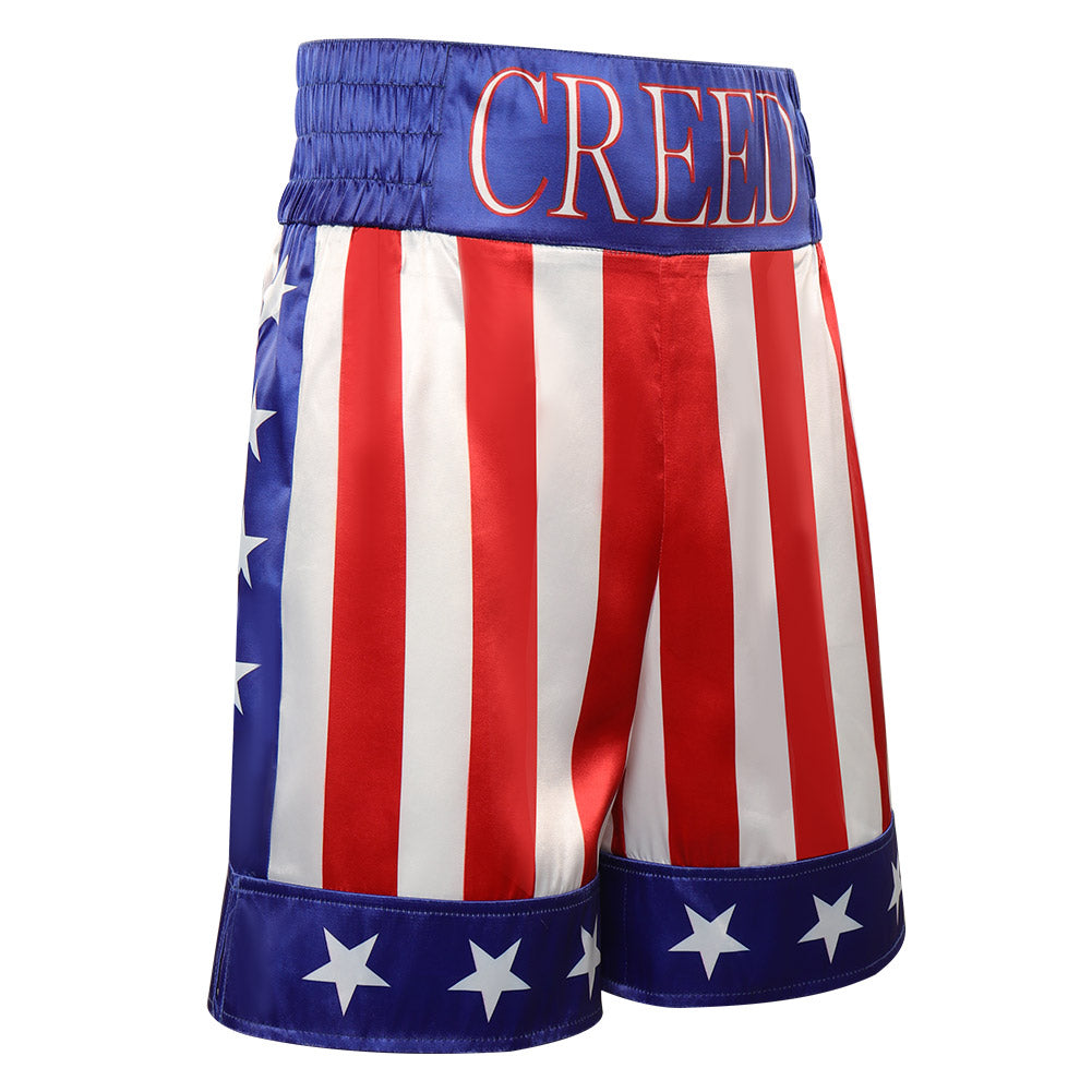 Creed 3 Adonis Creed Cosplay Kostüm Halloween Karneval Shorts