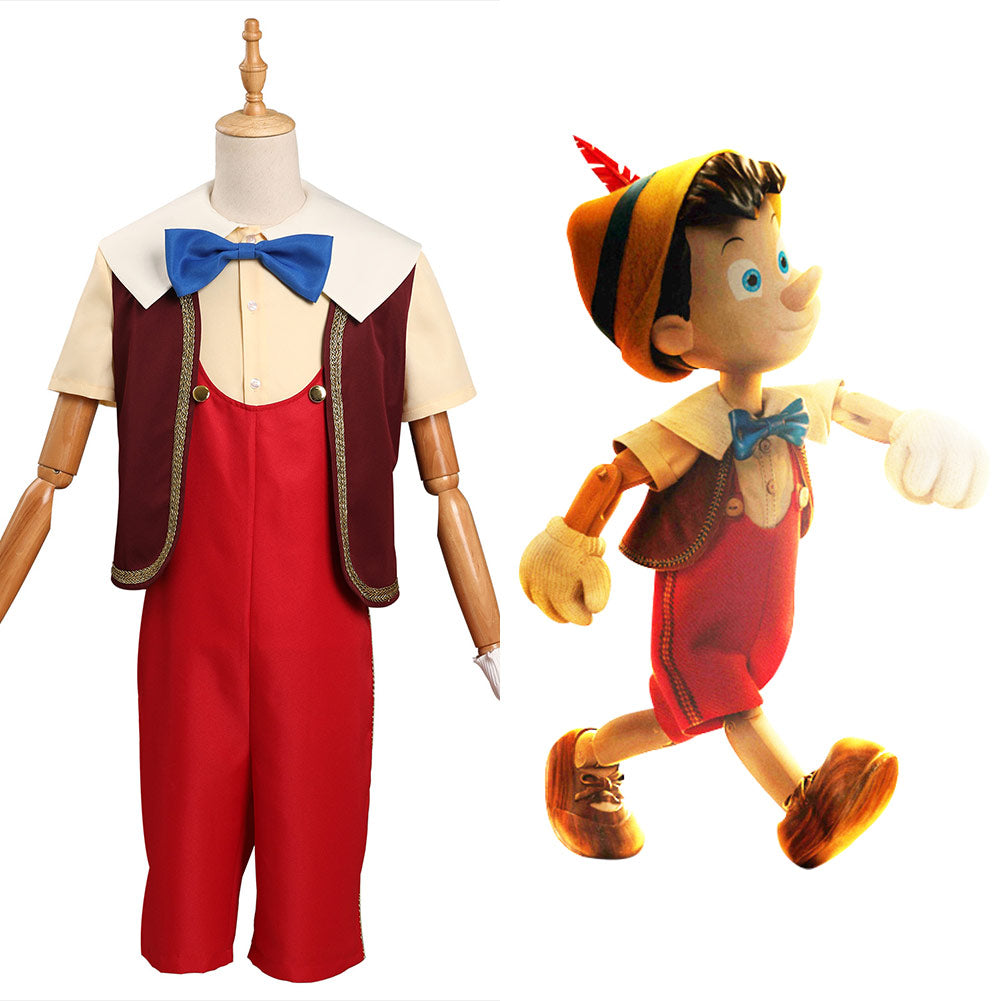 Pinocchio 2022 Pinocchio Cosplay Kostüm Halloween Karneval Outfits