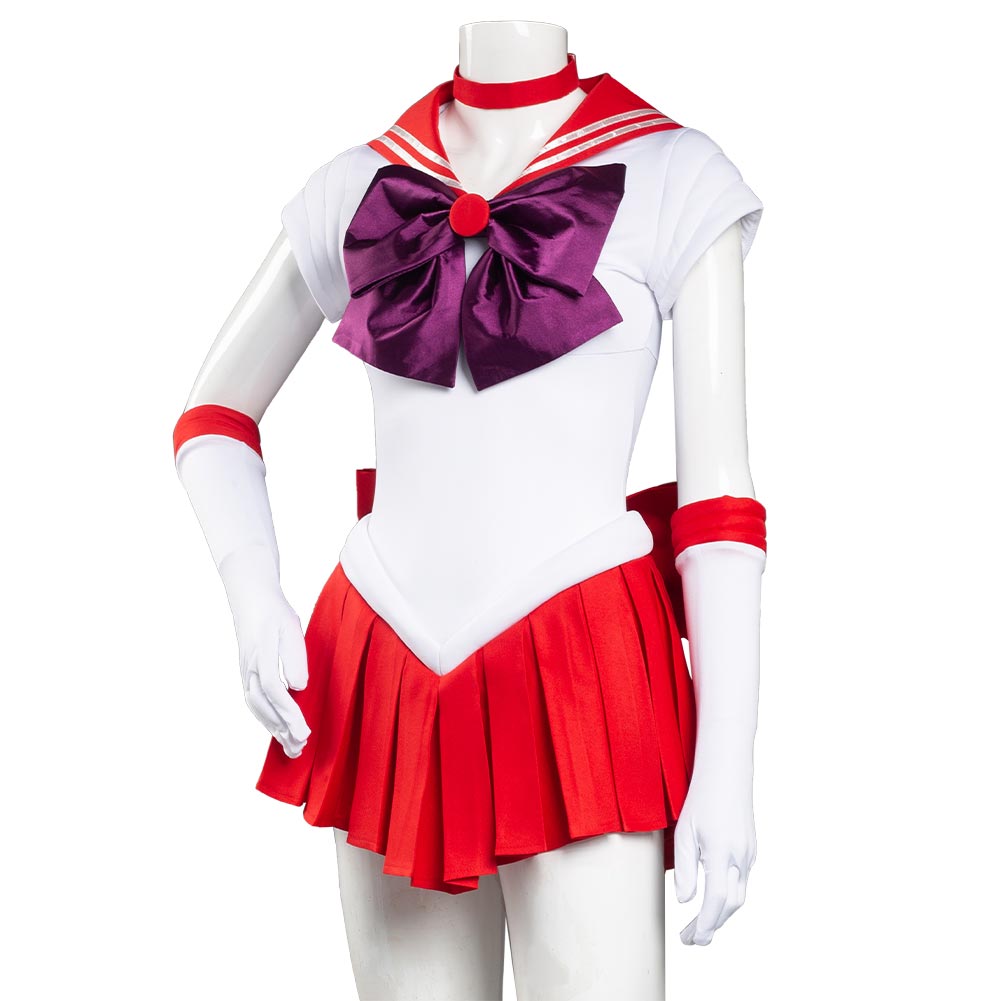 Geist des Feuers Rei Hino Uniform Sailor Mars Rei Hino Cosplay Halloween Karneval Kostüm