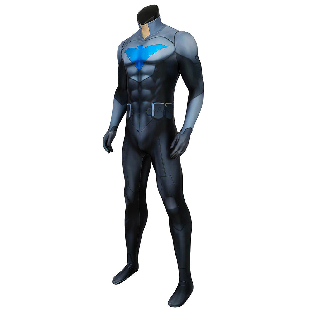 Dick Grayson Nightwing Cosplay Kostüm Outfits Halloween Karneval Jumpsuit Stil B