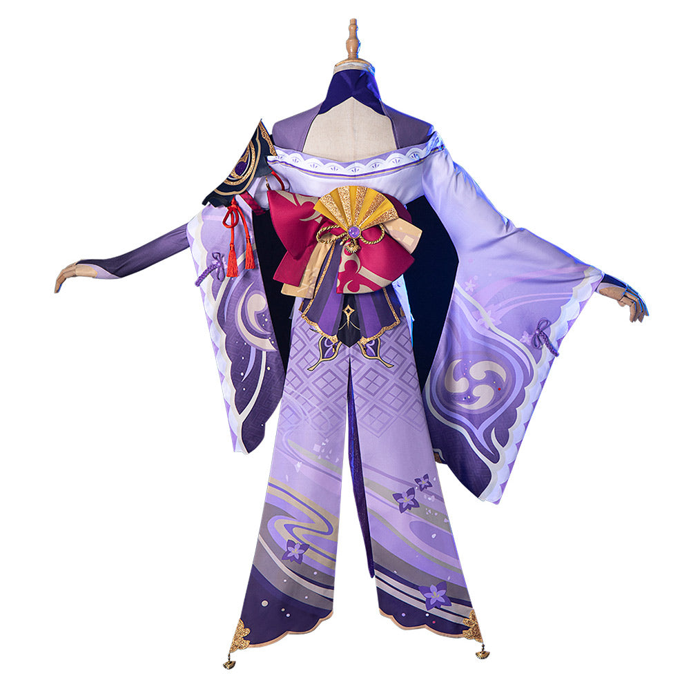 Genshin Impact Baal Raiden Shogun Cosplay Kostüme Outfits Halloween Karneval Kleid