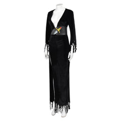 Elvira: Mistress of the Dark Elvira schwarz Kleid Cosplay Kostüm