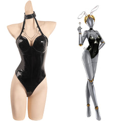 Atomic Heart Robot Die Zwillinge Bunnygirl Bodysuit Cosplay Halloween Karneval Outfits