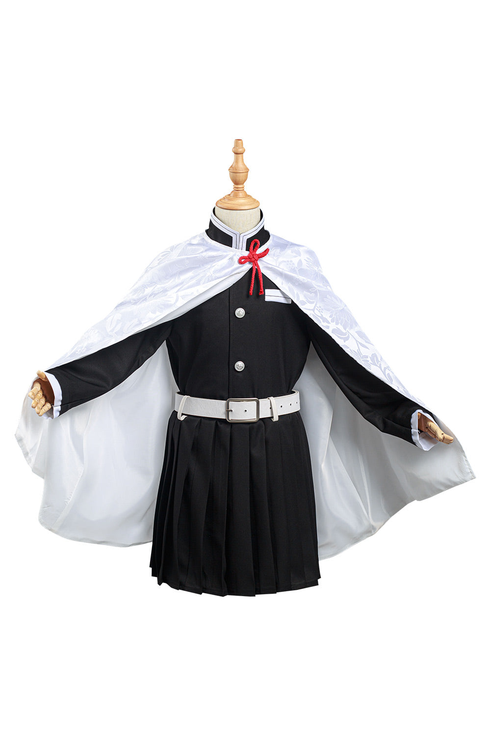 Anime Blade of Demon Destruction Tsuyuri Kanawo Cosplay Kostüm Uniform für Kinder