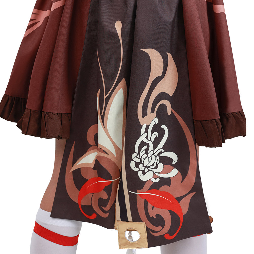 originelle Hutao Lolita Kleid Genshin Impact Cosplay Kostüm