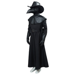 Kinder Plague Doctor Cosplay Steampunk Halloween Outfits Pestdoktor Halloween Karneval Kostüm