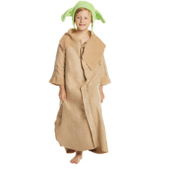 Baby Yoda Kostüm für Kinder The Mandalorian - Baby Yoda Cosplay Halloween Karneval Kostüm