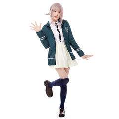 Danganronpa 2 Chiaki Nanami Cosplay Kostüm Uniform Jacke Halloween Karneval Mantel