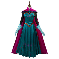Die Eisköniging Elsa Königin Elsa Cosplay Kostüm Kleid Halloween Karneval Kostüm