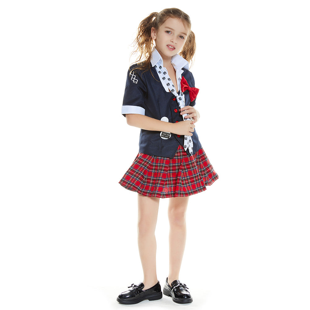 Mädchen Danganronpa Junko Enoshima Cosplay Kostüm Uniform für Kinder