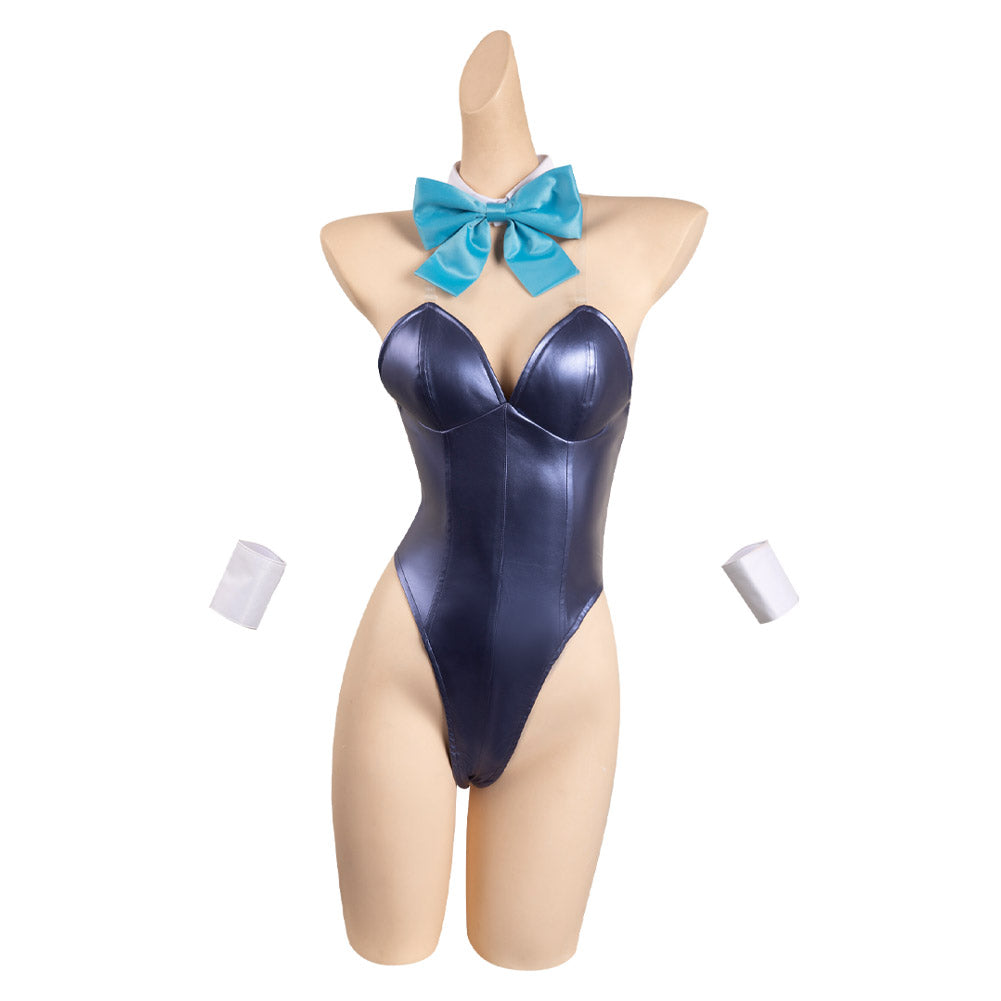Asuma Toki Cosplay Bademode Blue Archive Toki Bunny Girl Jumpsuit Sommer einteiliger Badeanzug