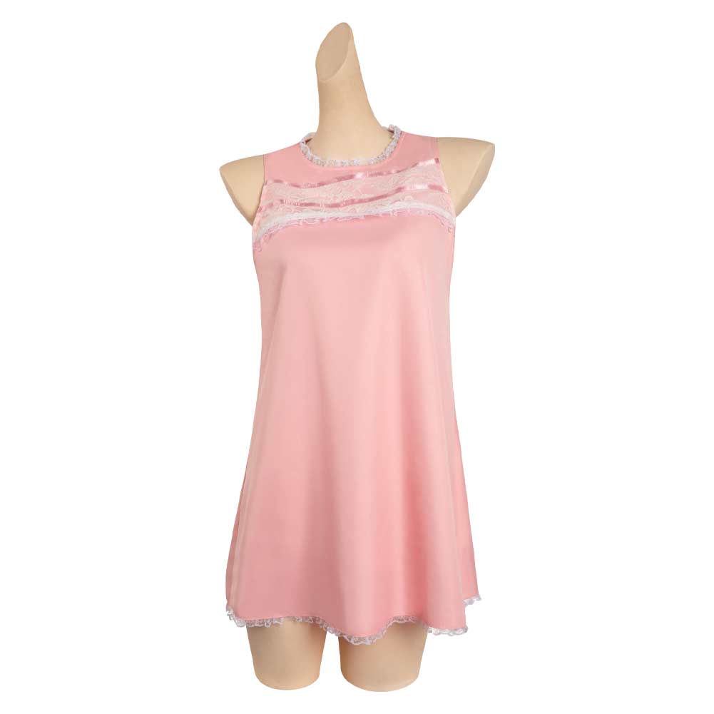 Film Barbie 2023 rosa Schlafanzug Pajama Cosplay Mottoparty Kostüm auch für Alltag