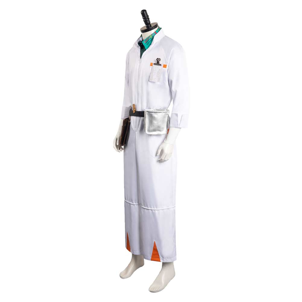 Doc Brown Jumpsuit Back to the Future Emmett Lathrop Brown Cosplay Karneval Kostüm