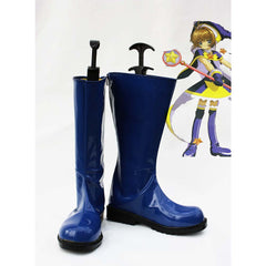Card Captor Sakura Cosplay Schuhe Stiefel Blau