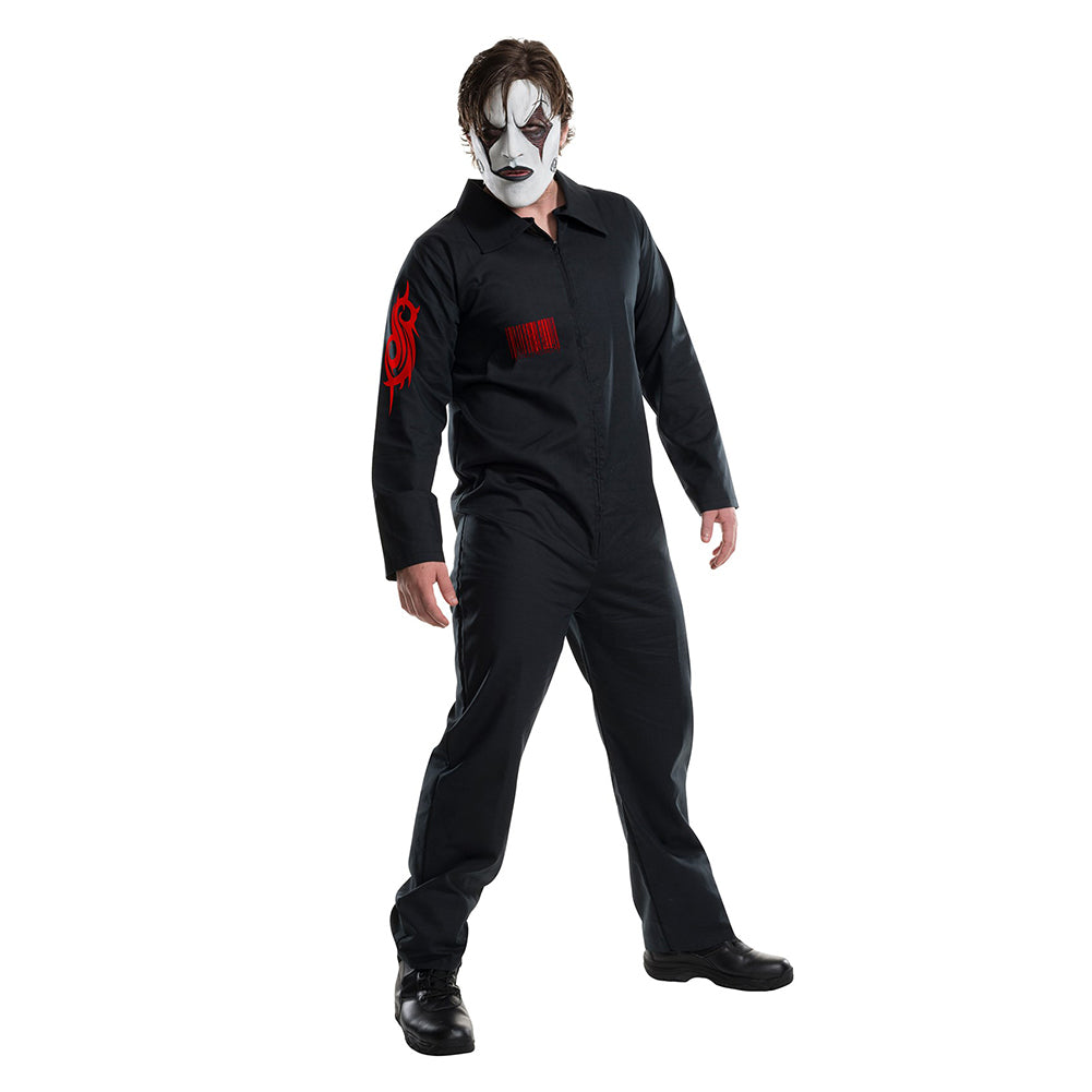 Slipknot Band Uniform Jumpsuit Overall Cosplay Kostüm Erwachsene Schwarz Faschingkostüme Halloween Karneval