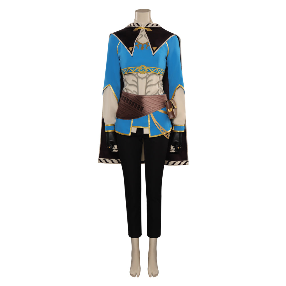 Prinzessin Zelda Kostüm The Legend of Zelda: Tears of the Kingdom Cosplay Halloween Karneval Outfits