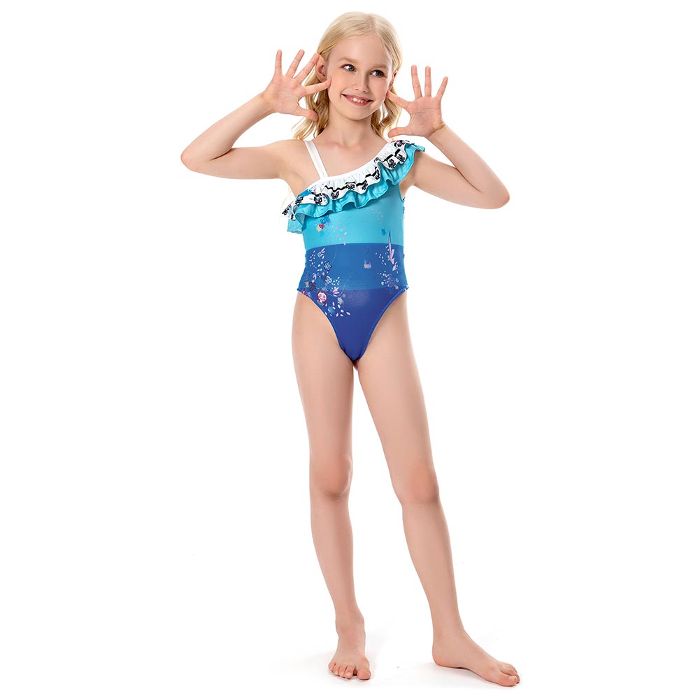 Kinder Mädchen Encanto Mirabel Bademode Sommer einteiliger Badeanzug