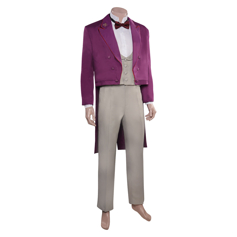 M. Gustave Business Anzug The Grand Budapest Hotel Gustave Cosplay Kostüm Set