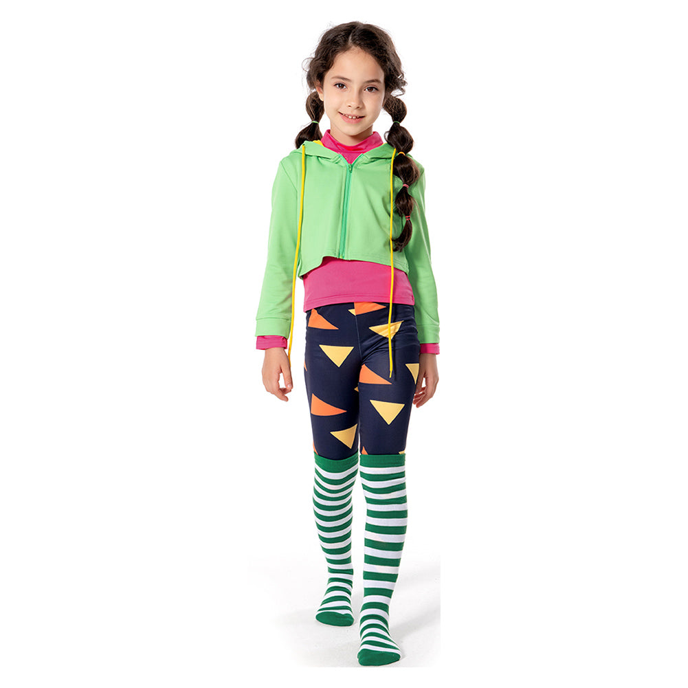 Kinder Sing 2 Nooshy Cosplay Kostüme Halloween Karneval Outfits