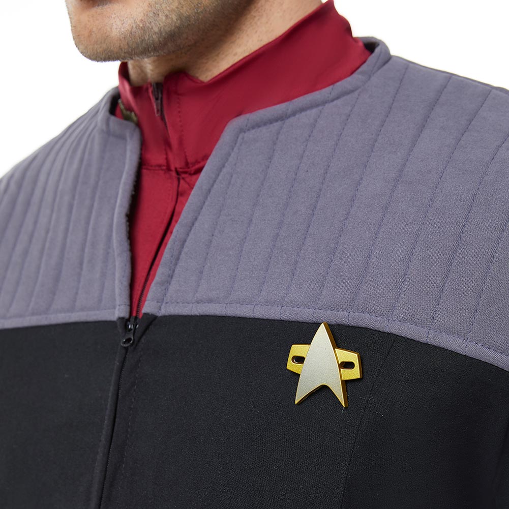 Star Trek Generations Captain Jean-Luc Picard Cosplay Kostüm Jacke