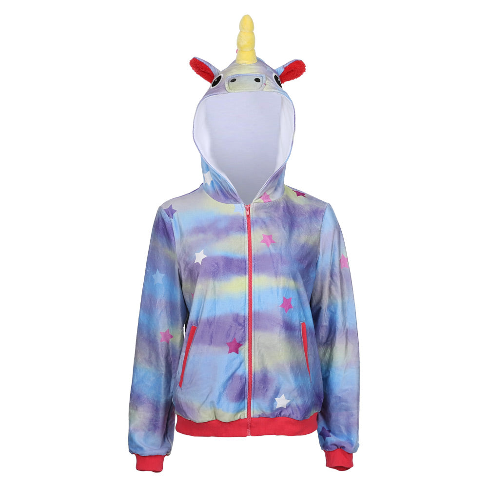 The Lovebirds Leilani Die Turteltauben Leilani Unicorn Hoodie Hooded Einhorn Jacke Cosplay Kostüm