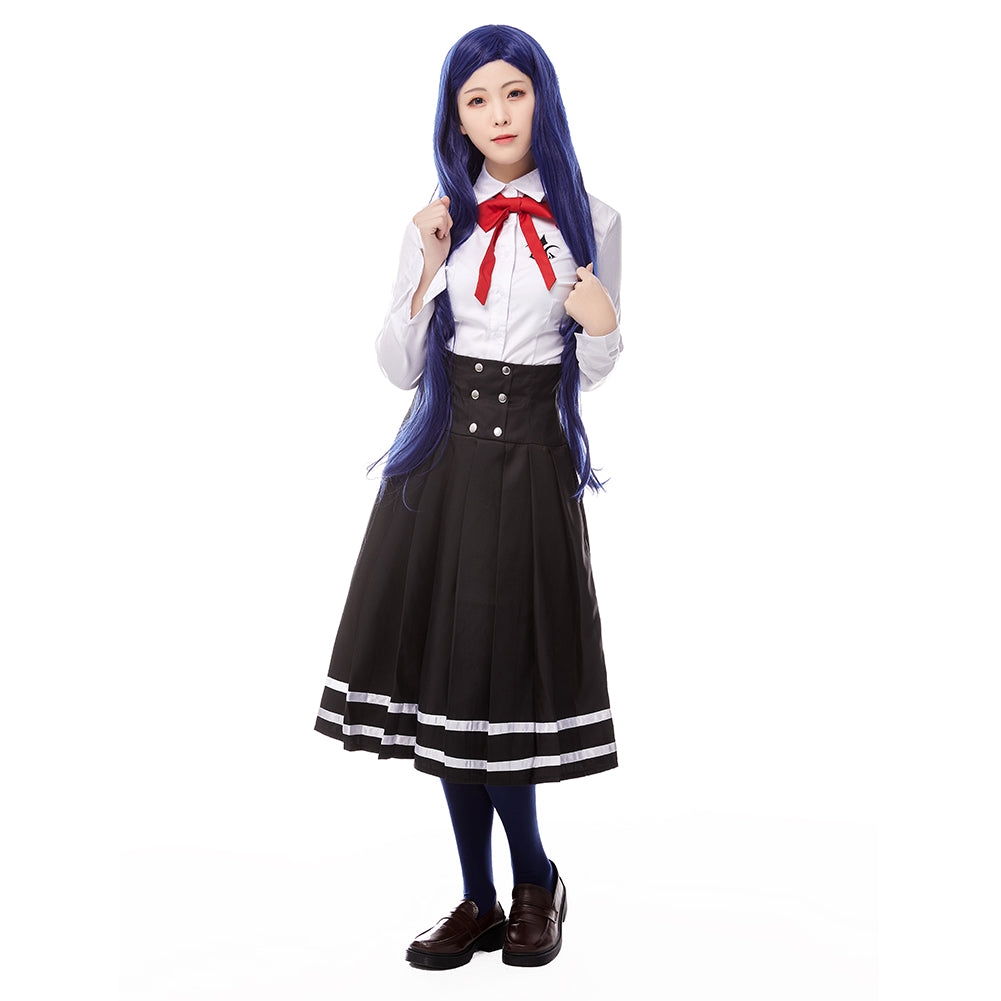 Danganronpa V3 Shirogane Tsumugi Uniform Cosplay Kostüm JK Uniform Kleid