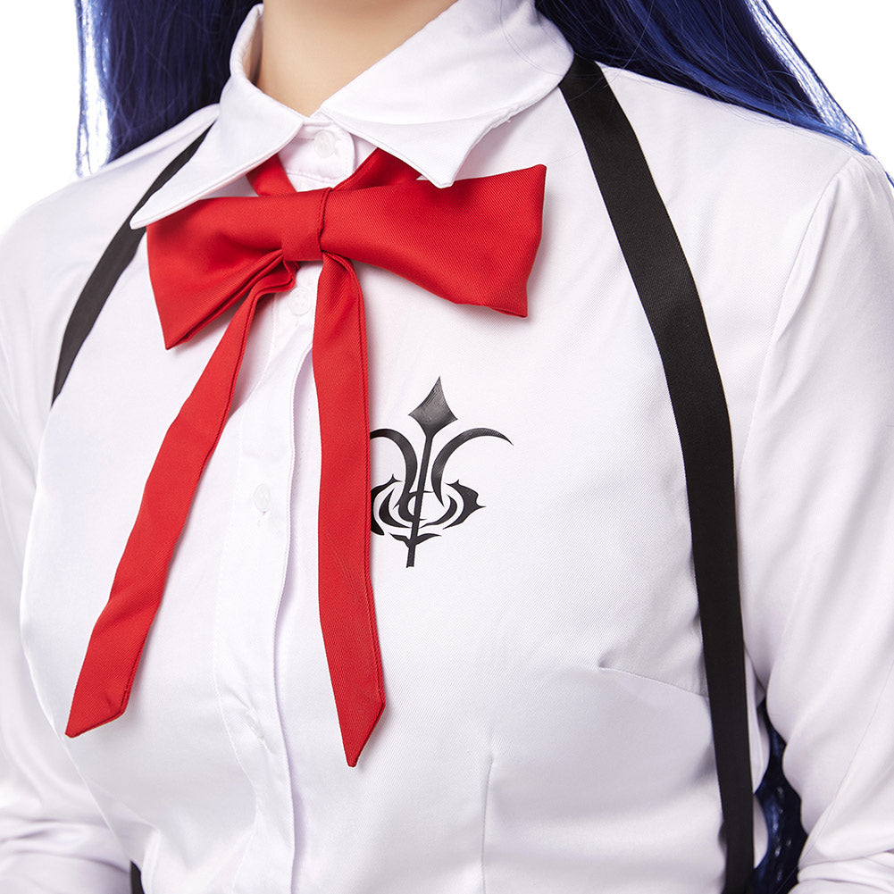 Danganronpa V3 Shirogane Tsumugi Uniform Cosplay Kostüm JK Uniform Kleid