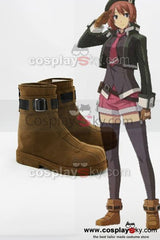 Eiyuu Densetsu Ao no Kiseki Noel Seeker Cosplay Schuhe Stiefel Maßgeschneiderte